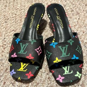 Unbranded colorful kitten heel!